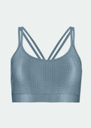 Top Feminino Textura - CINZA