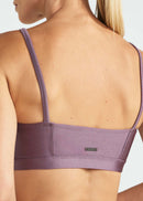 Top Feminino Básico Brilho - Lilas