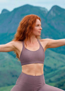 Top Feminino Básico Brilho - Lilas