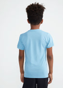 Camiseta Infantil Masculina Manga Curta Thermodry Praia - AZUL
