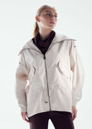 Jaqueta Feminina Parka - Bege