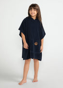 Poncho Infantil  Atoalhado Mag - AZUL