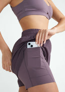 Shorts Feminino Tech - Lilas
