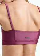 Top Feminino Básico Brilho - ROSA